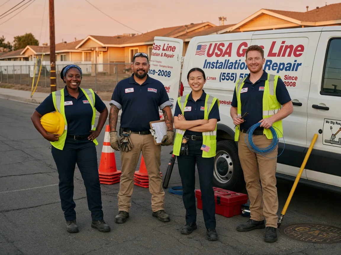 Gas Line Installation company in March Air Reserve Base, CA